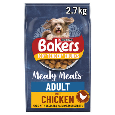 Meaty Meals Chicken Dry Dog Food 2.7kg thumbnail 2