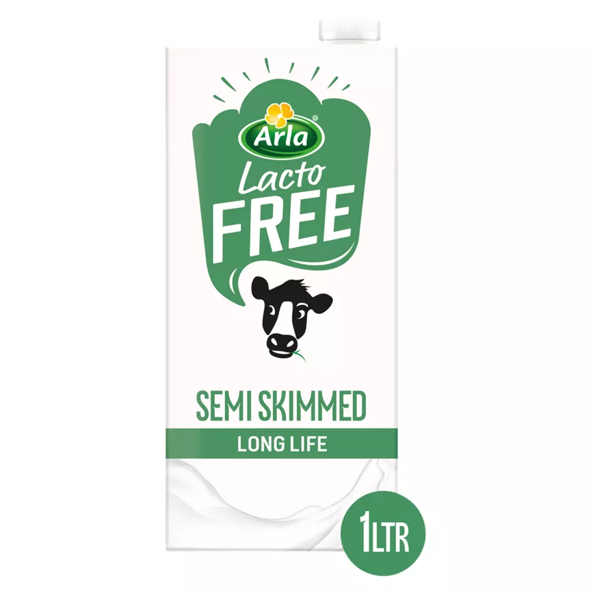 Arla LactoFREE Long Life Semi Skimmed Milk Drink
