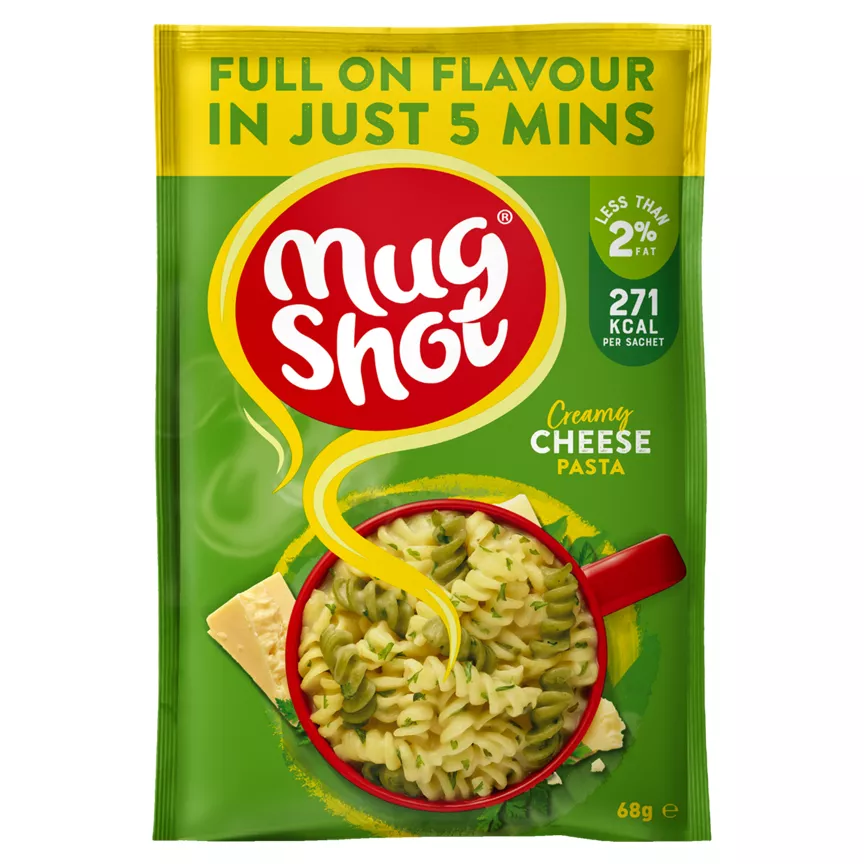 Mug Shot Pasta Creamy Cheese
