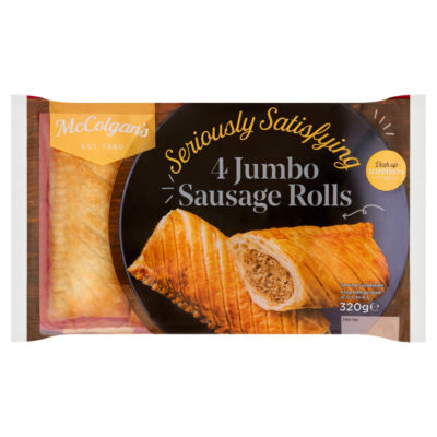 4 Jumbo Sausage Rolls 320g thumbnail 2