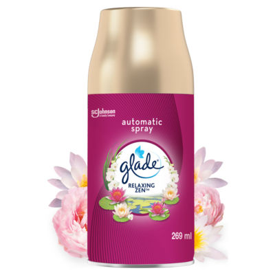 Automatic Spray Air Freshener Refill Relaxing Zen 269ml thumbnail 2