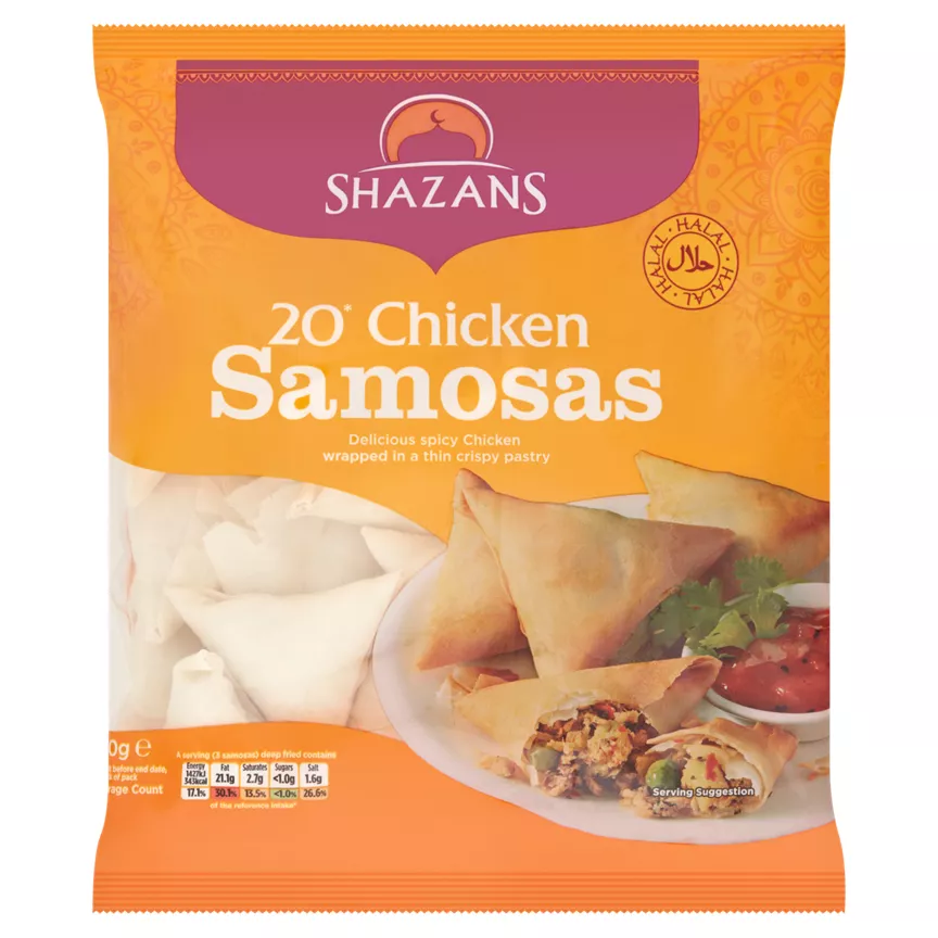 Shazans Chicken Samosas