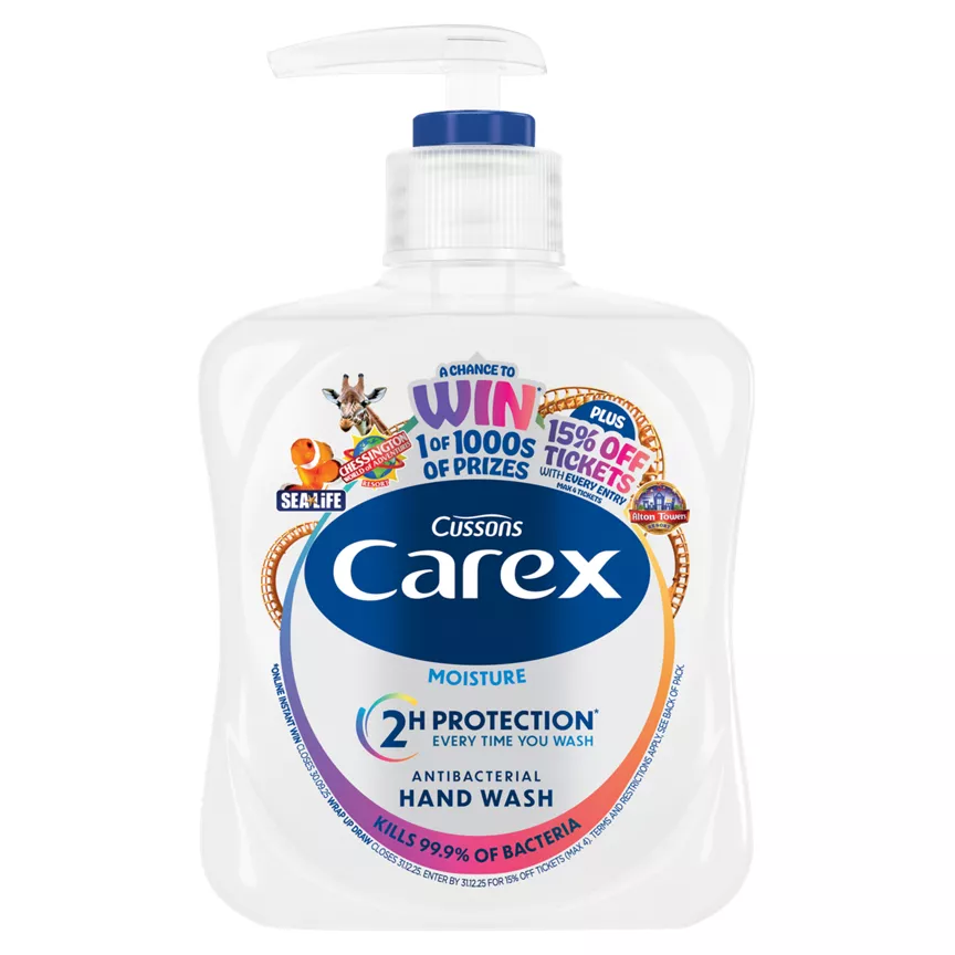 Carex Antibacterial Moisture Plus Hand Wash (may come in refill pack) - Image 1