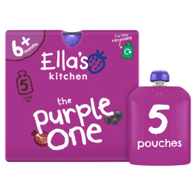the Purple One Squished Smoothie Fruits 5 x 90g (450g) thumbnail 2