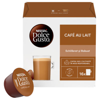 Café Au Lait Coffee Pods x16 (16 Servings) thumbnail 2