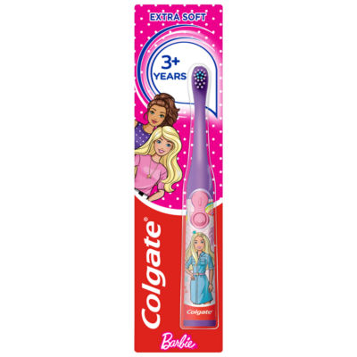 360 Sonic Kids’ Barbie Battery Powered Toothbrush 3+ Years thumbnail 2