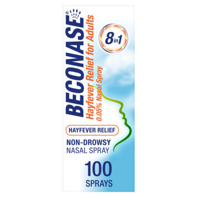 8 in 1 Hayfever Relief Nasal Spray (100 Spray Bottle) - Long Lasting Effective Relief from Hayfever - Lasts Up to 24 Hours When Used Twice a Day thumbnail 2