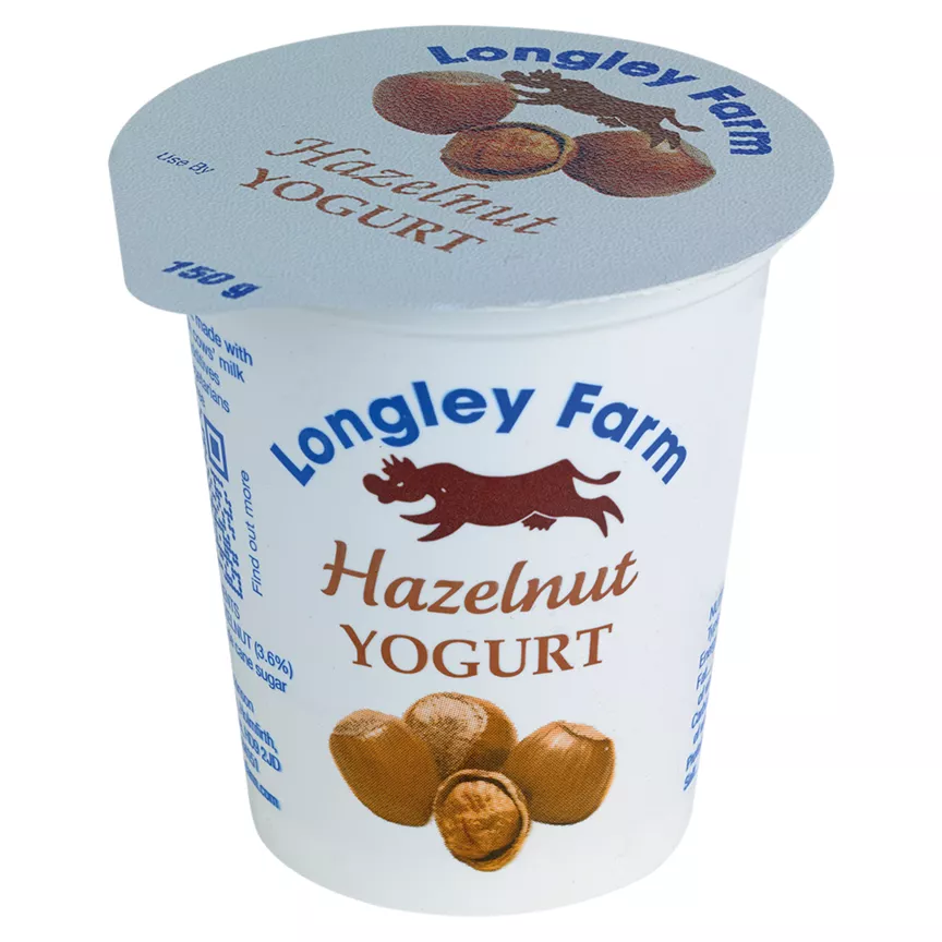 Longley Farm Hazlenut Yogurt