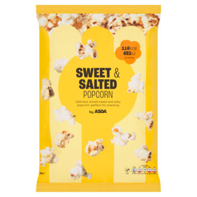 Sweet & Salted Popcorn 100g thumbnail 2