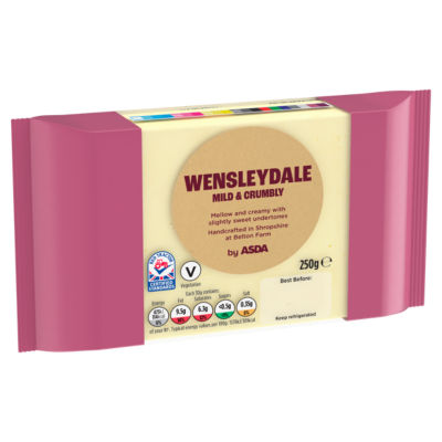 ASDA Wensleydale Mild & Crumbly 250g