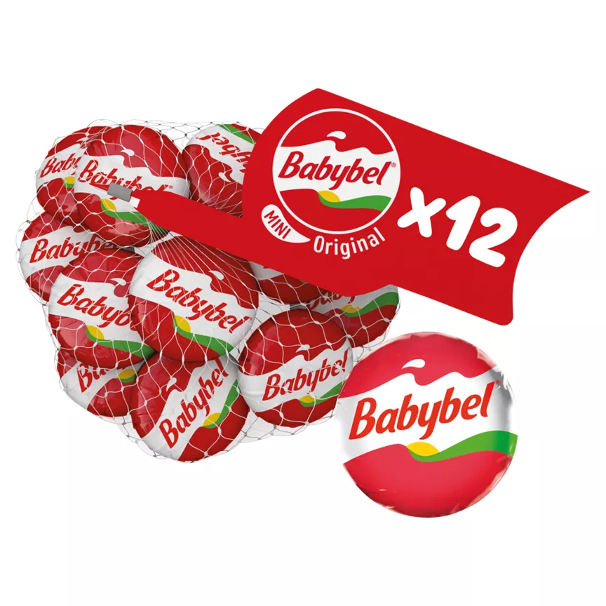 Mini Babybel Original Cheese Snack x12