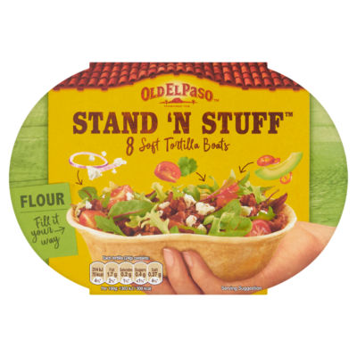 Stand ‘N’ Stuff Soft Flour Tortillas Wraps 8Pk 193G thumbnail 2