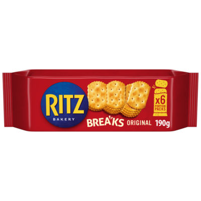 Breaks Original Crackers Snack Lunchbox 6 Pack Multipack 190 g thumbnail 2