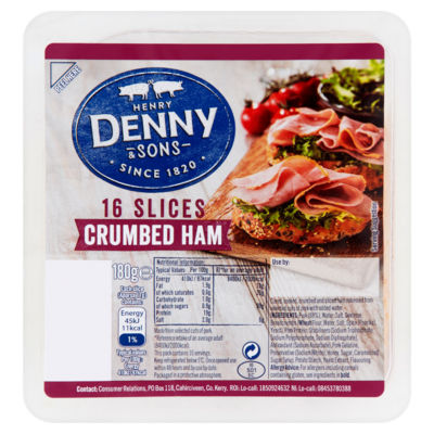 Crumbed Ham 16 Slices 180g thumbnail 2