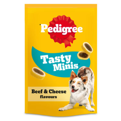 Pedigree Tasty Minis Cheese & Beef Nibbles Dog Treats