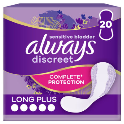 Incontinence Liners Long Plus 20 Panty Liners thumbnail 2