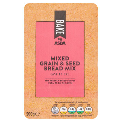 BAKE by ASDA Mixed Grain & Seed Bread Mix