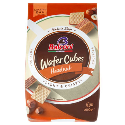 Wafer Cubes Hazelnuts 250g thumbnail 2
