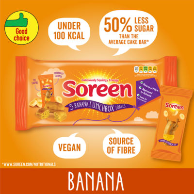 Banana Lunchbox Loaves Snack Bars 5 x 30g thumbnail 4