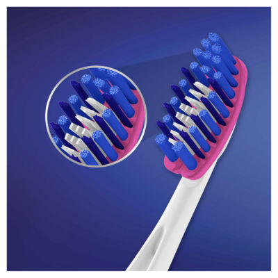 ORAL-B PRO-3DWHITE ADVANCED Manual Toothbrush – Removes Plaque & Surface Stains, 1 thumbnail 3