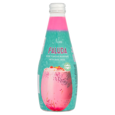 Faluda Rose Flavour Milkshake with Basil Seed 290ml thumbnail 2