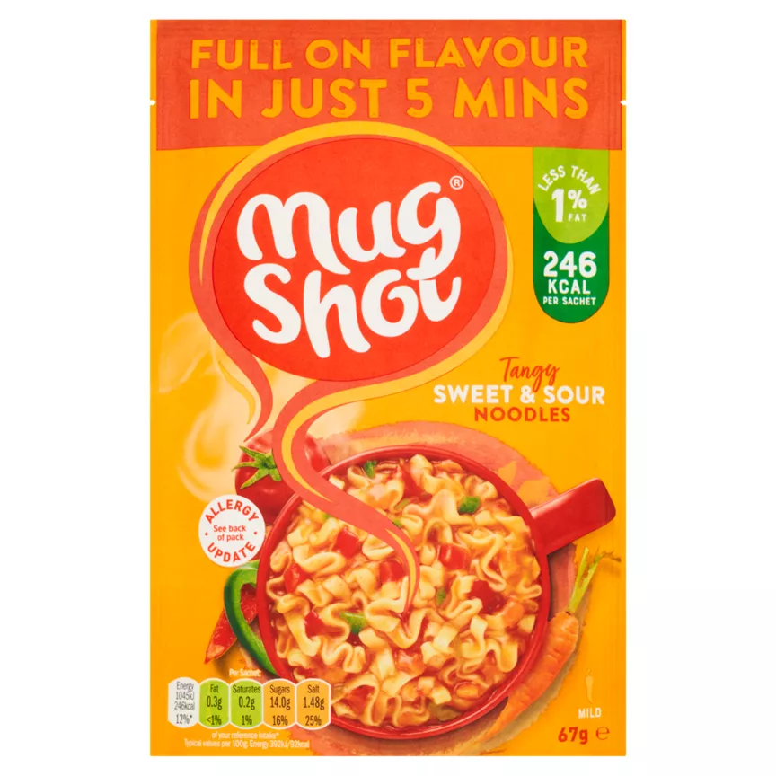 Mug Shot Noodles Sweet & Sour
