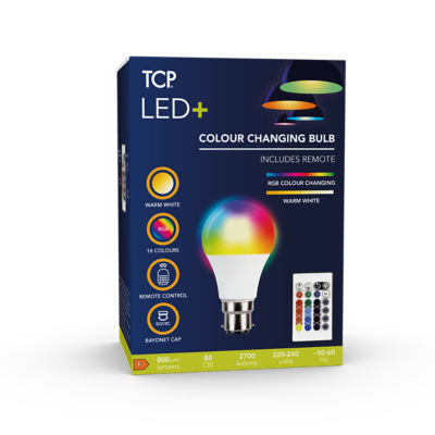 Tcp Lightbulb Led 3 7W Gls Bc Each