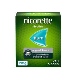 2mg Gum 210 Pieces Original Flavour Quit Smoking Aid