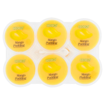 Mango Pudding with Nata De Coco 6 x 80g