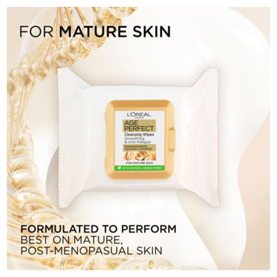 Age Perfect Cleansing Wipes, Pack of 25 Wipes thumbnail 4