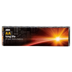 ASDA Long Life Super Alkaline AA Batteries