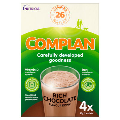 Rich Chocolate Flavour Drink 4 x 55g