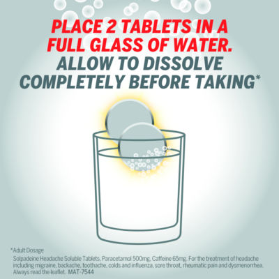 Headache Soluble Tablets 16 Tablets thumbnail 4