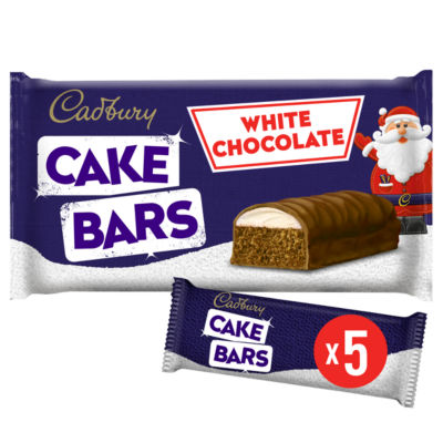 White Chocolate Cake Bars 5 Pack thumbnail 2