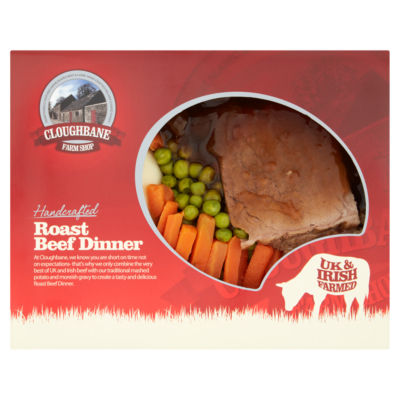 Farm Shop Handcrafted Roast Beef Dinner 550g