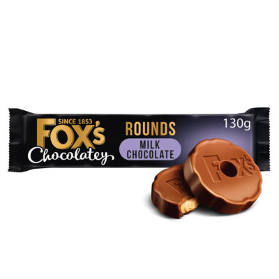 Chocolatey Biscuits Milk Chocolate Rounds 130g thumbnail 2