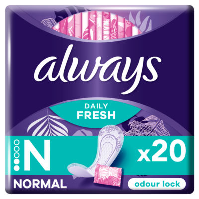 Dailies Singles Panty Liners Normal 20 Panty Liners thumbnail 2