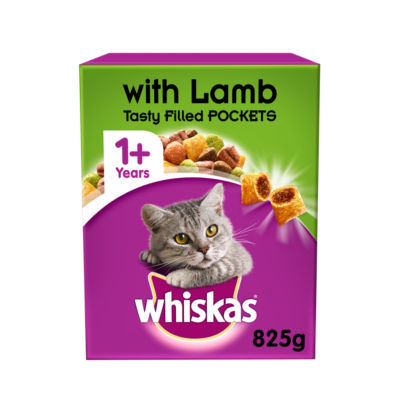 Adult Cat Complete Dry Cat Food Biscuits Lamb thumbnail 2