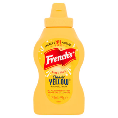 American Classic Yellow Squeezy Mustard 226G thumbnail 2