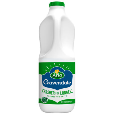 Arla  Filtered Fresh Semi Skimmed Milk 2L Fresher for Longer thumbnail 3