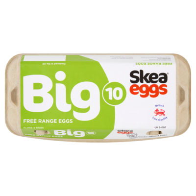 10 Big Free Range Eggs