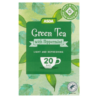 Green Tea & Mint 20 Tea Bags thumbnail 2