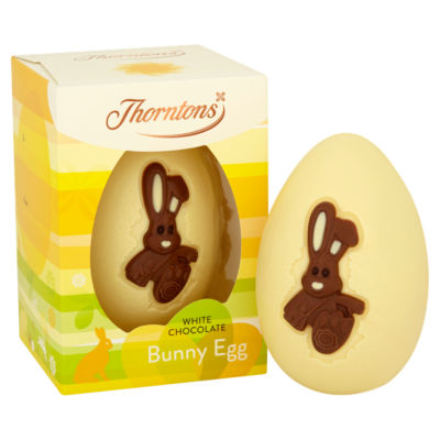 White Chocolate Bunny Easter Egg thumbnail 3