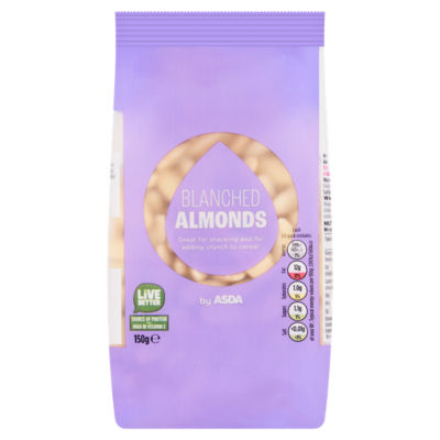ASDA Blanched Almonds 150g