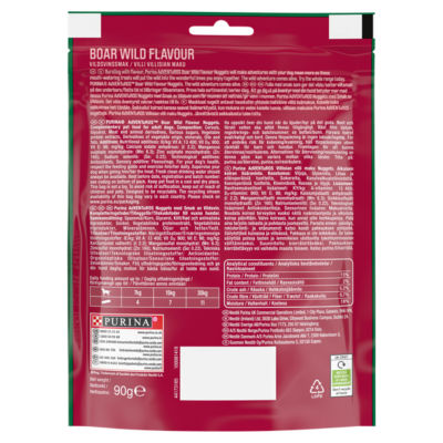 Nuggets Wild Boar Dog Treats 90g thumbnail 3
