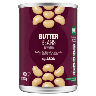 ASDA Butter Beans in Water