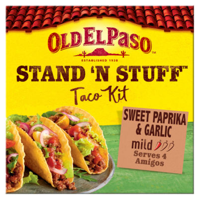 Stand 'N' Stuff Garlic & Paprika Taco Kit 312g thumbnail 2