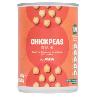 ASDA Chickpeas in Water 400g
