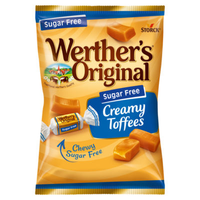 Sugar Free Creamy Toffees 80g thumbnail 2