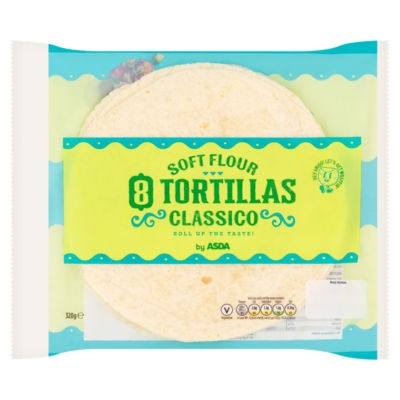 8 Soft Flour Tortillas Classico 320g thumbnail 2